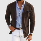 Lucas - Men's Knit Blazer