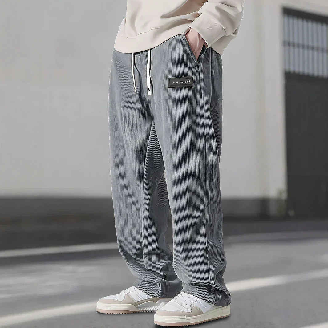 Lucian - Men's Corduroy Relaxed Fit Pants