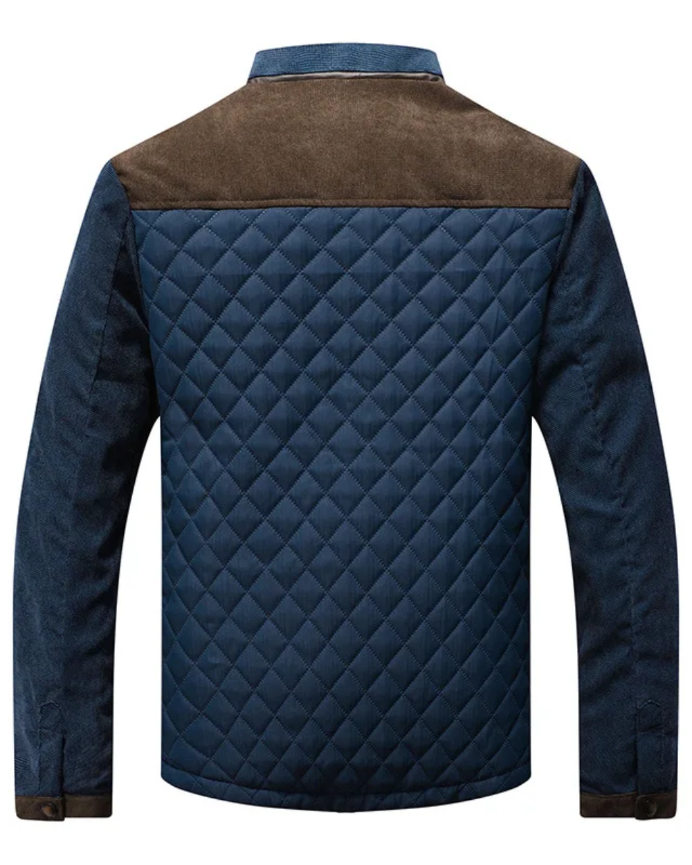 Luis - Men's Quilted Colorblock Jacket