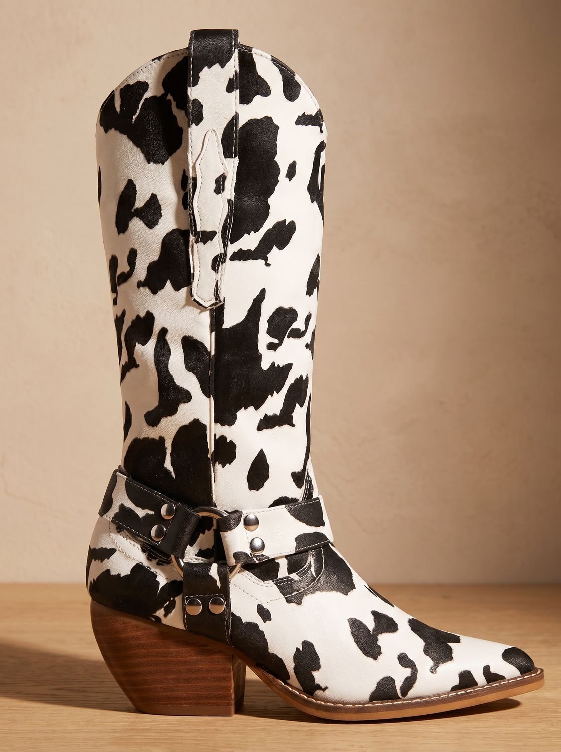 Lydia - Women's Pointed-Toe Knee-High Cowboy Boots 