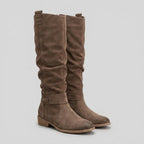 Madeleine - Women's Suede Knee-High Boots