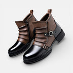 Marcus - Men's Chelsea Buckle Strap Boot