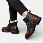 Marcus - Men's Chelsea Buckle Strap Boot