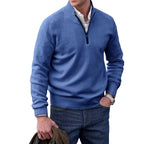 Marcus - Men's Half-Zip Cashmere Pullover