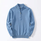 Marcus - Men's Half-Zip Pullover Sweater