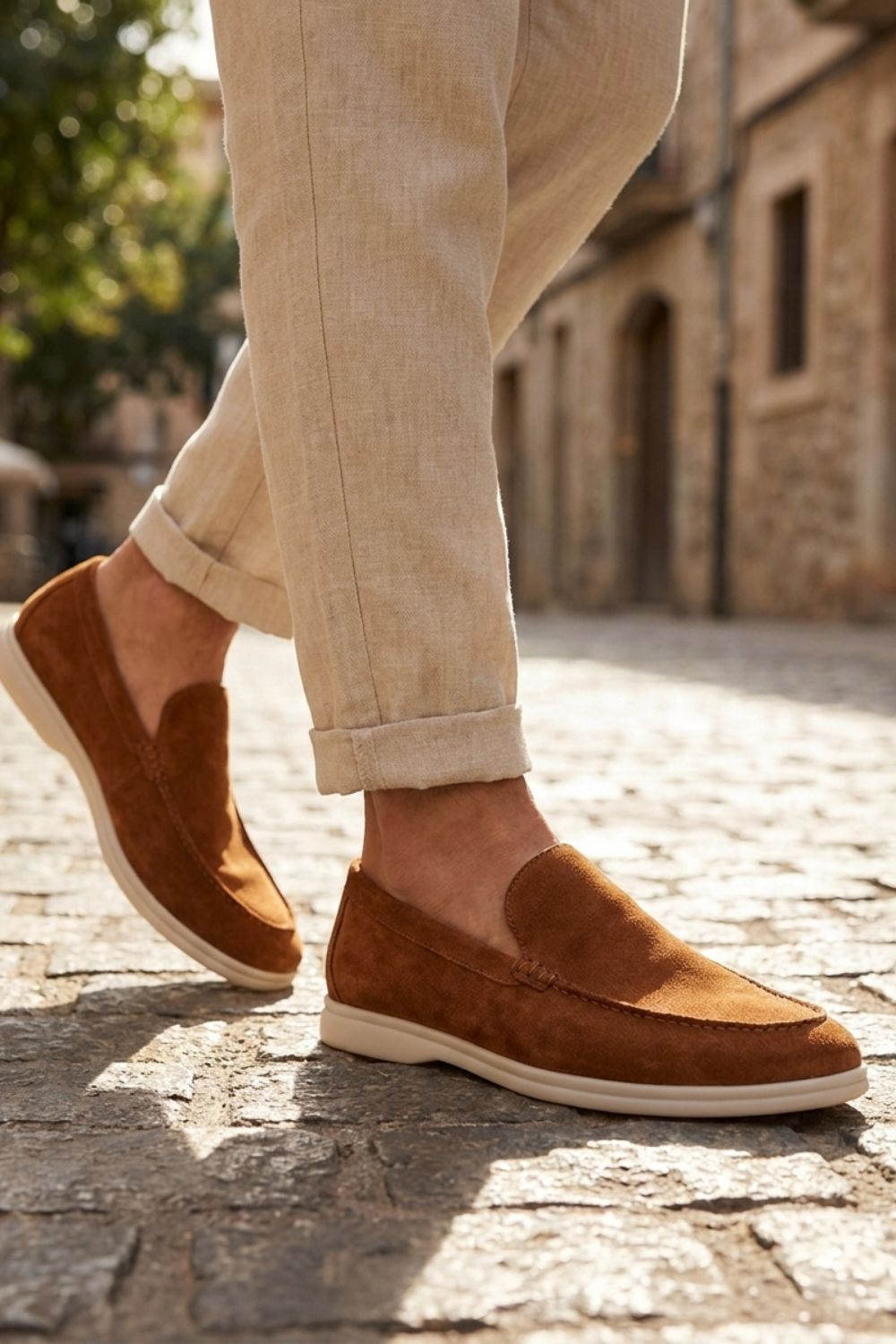 Marcus - Men's Suede Slip-On Loafer