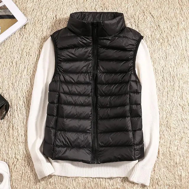 Mariana - Women's Zip-Up Puffer Vest