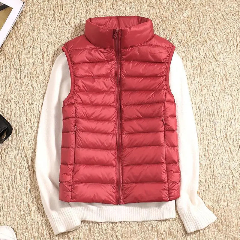 Mariana - Women's Zip-Up Puffer Vest