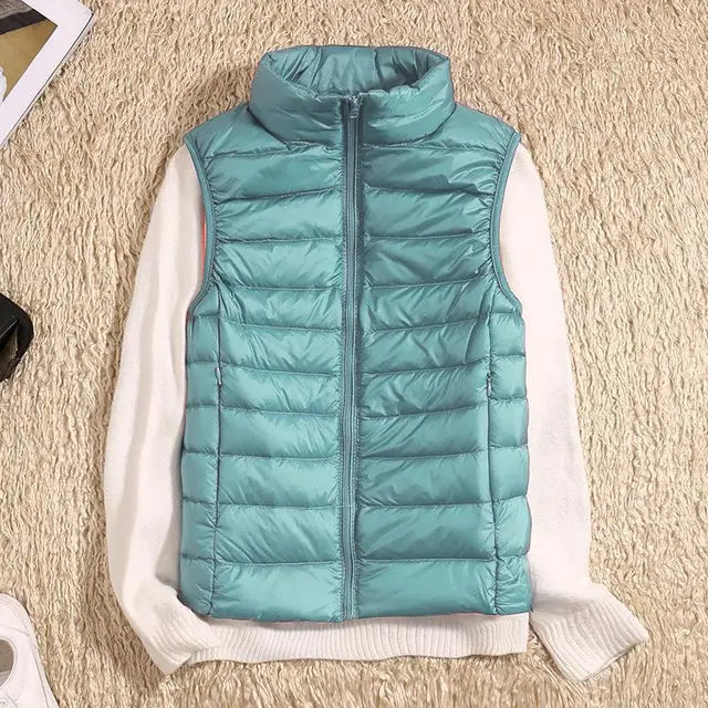 Mariana - Women's Zip-Up Puffer Vest