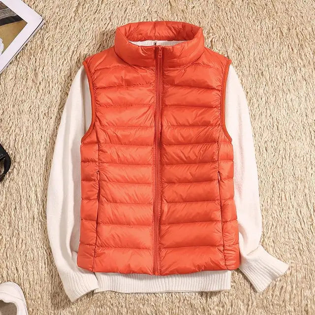 Mariana - Women's Zip-Up Puffer Vest