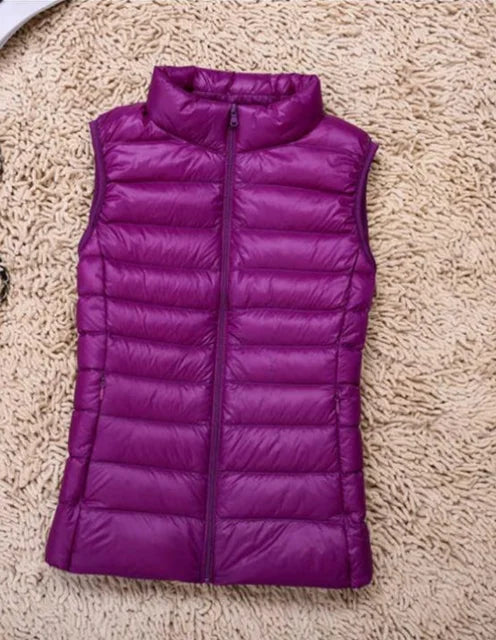 Mariana - Women's Zip-Up Puffer Vest