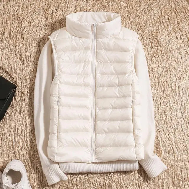 Mariana - Women's Zip-Up Puffer Vest