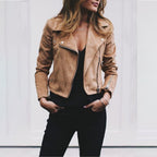 Marlena - Women's Slim-Fit Biker Jacket