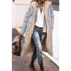 Marlene - Women's Reversible Long Quilted Puffer Coat