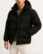 Matteo - Men’s Quilted Hooded Winter Jacket