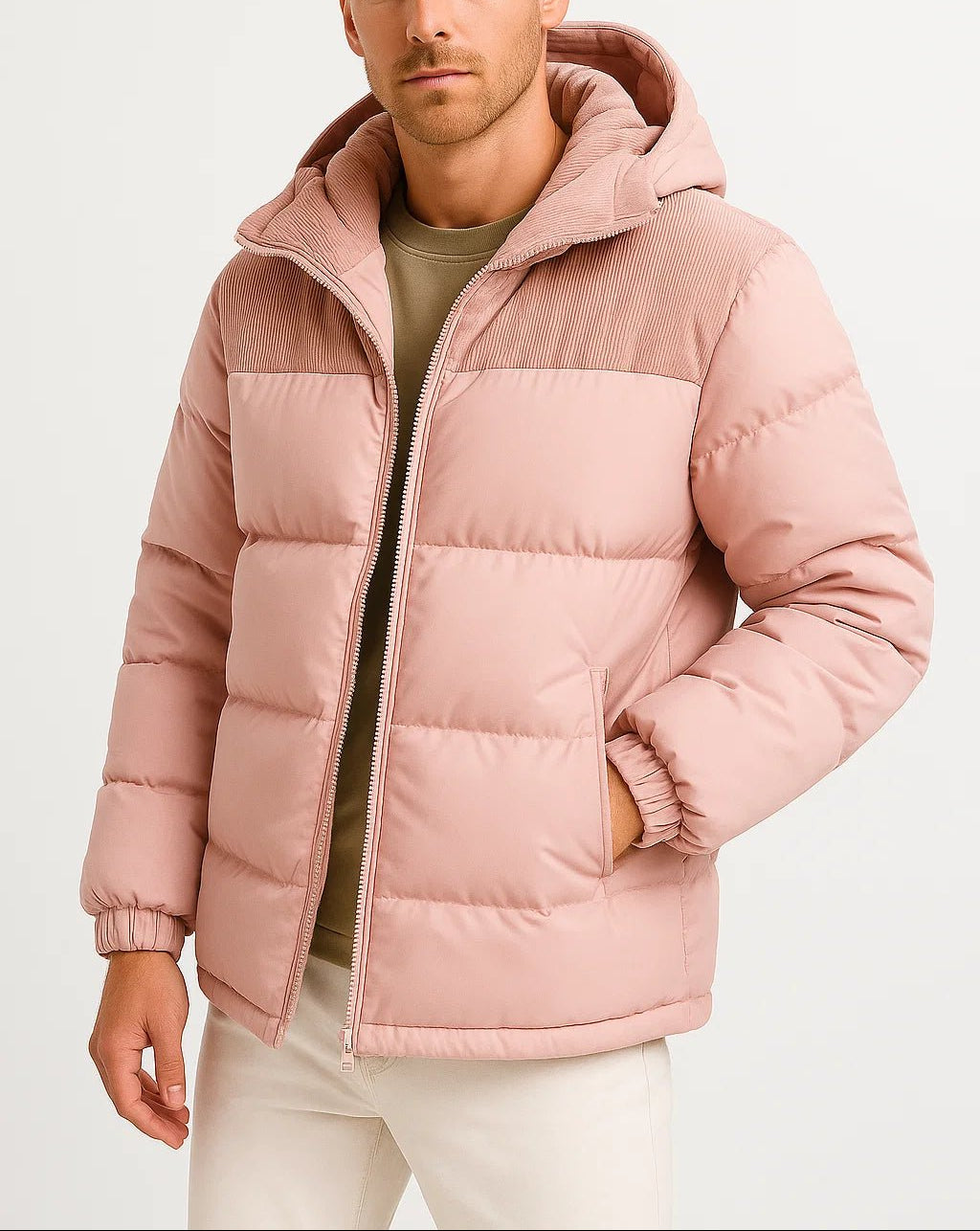 Matteo - Men’s Quilted Hooded Winter Jacket