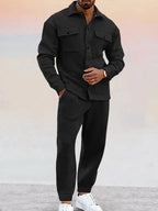 Matthew - Men's Utility Shirt & Jogger Set