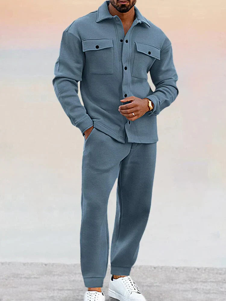 Matthew - Men's Utility Shirt & Jogger Set