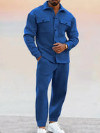 Matthew - Men's Utility Shirt & Jogger Set