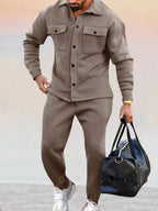 Matthew - Men's Utility Shirt & Jogger Set