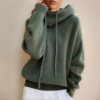 Meredith - Women's Turtleneck Wool Sweater