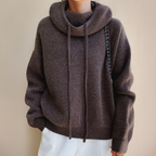 Meredith - Women's Turtleneck Wool Sweater