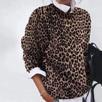 Mia - Women's Multicolor Floral Knit Pullover