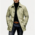 Michael – Men’s Collared Longline Coat 5