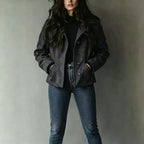 Nadine - Women's Tailored Button Front Jacket 1