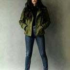 Nadine - Women's Tailored Button Front Jacket 10