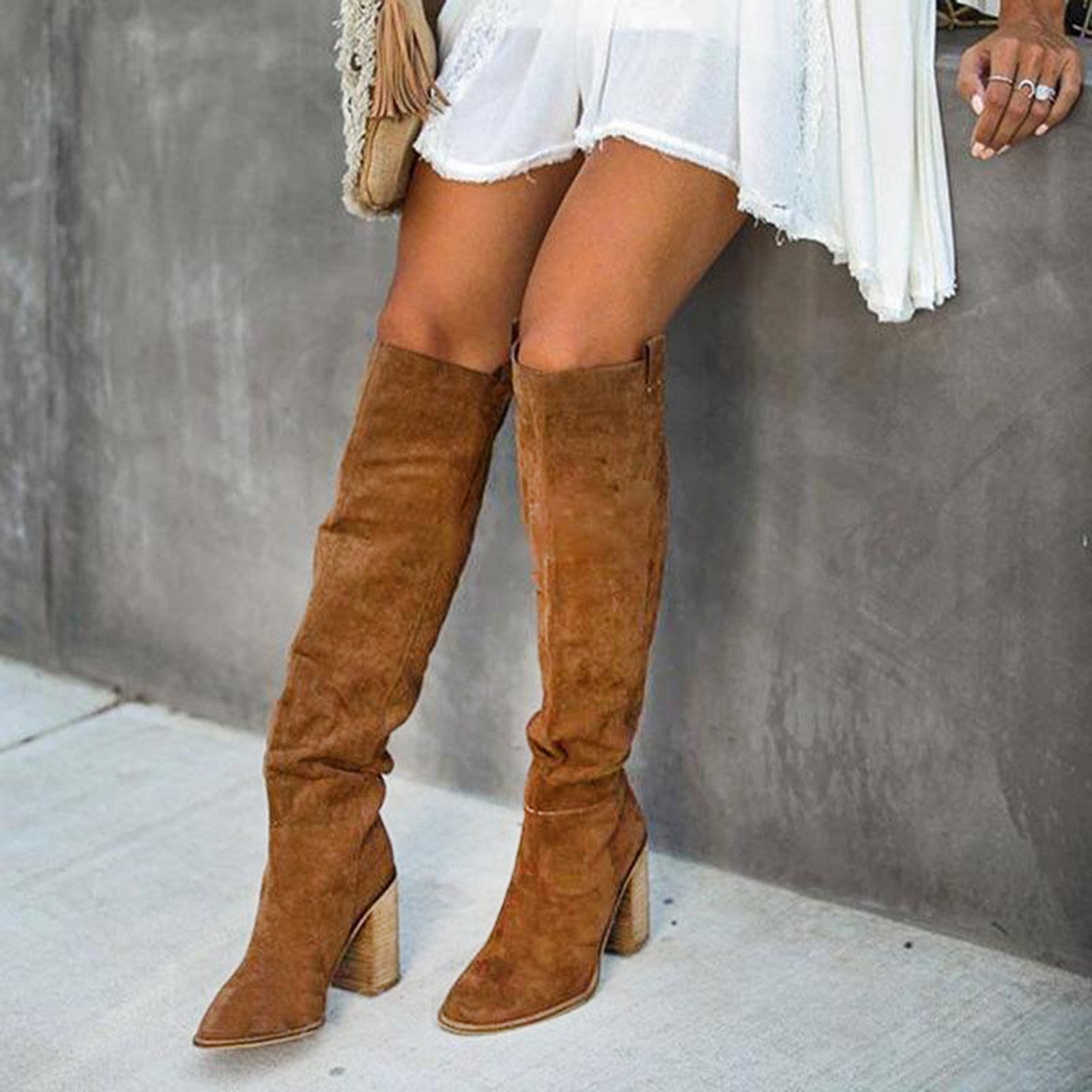 Natasha - Women's Knee High Tall Boots