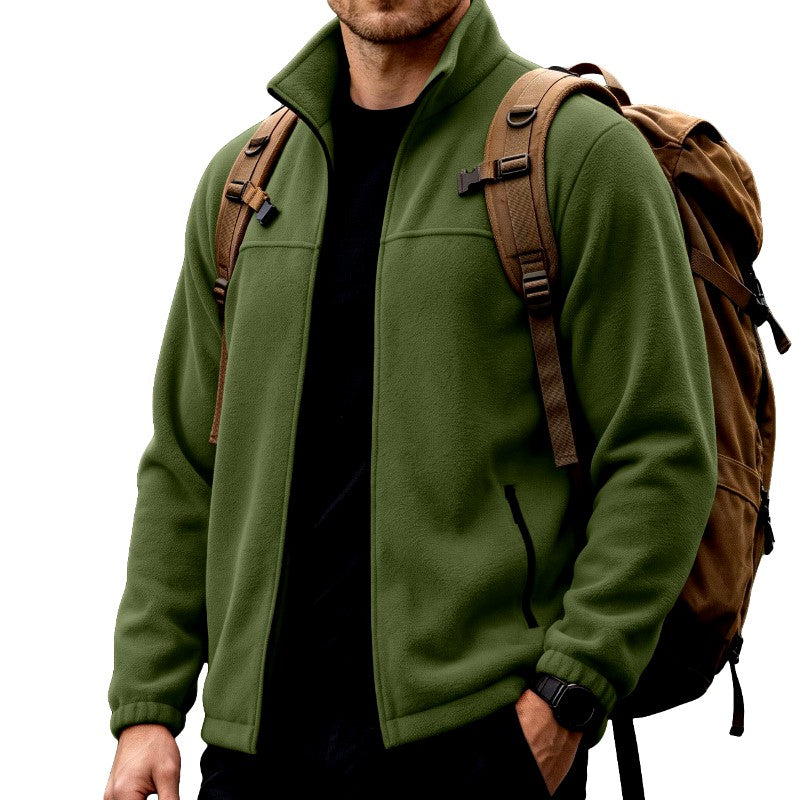 Nathan - Men's Lightweight Fleece Zip-Up Jacket 14