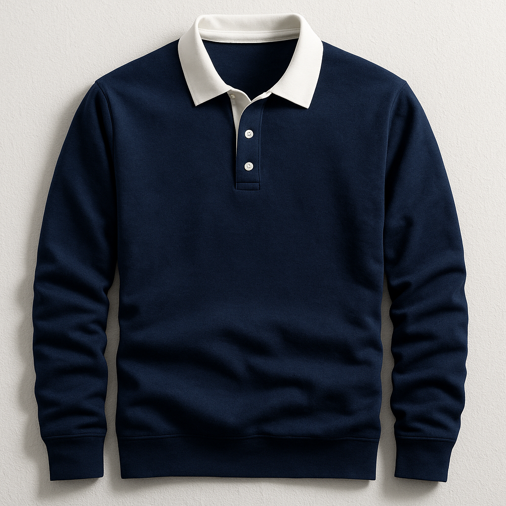Nathaniel - Men's Long Sleeve Polo