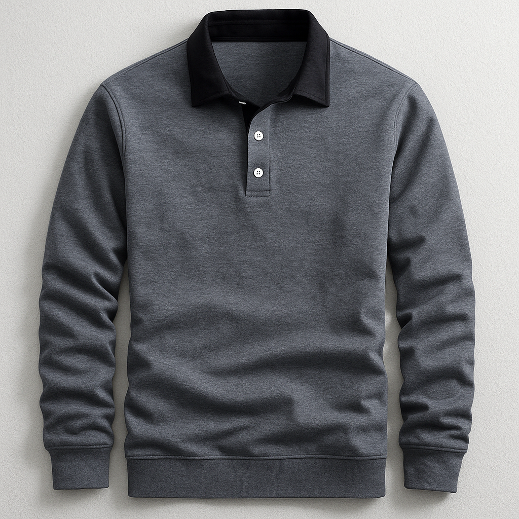 Nathaniel - Men's Long Sleeve Polo