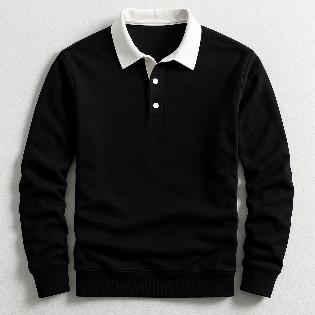 Nathaniel - Men's Long Sleeve Polo