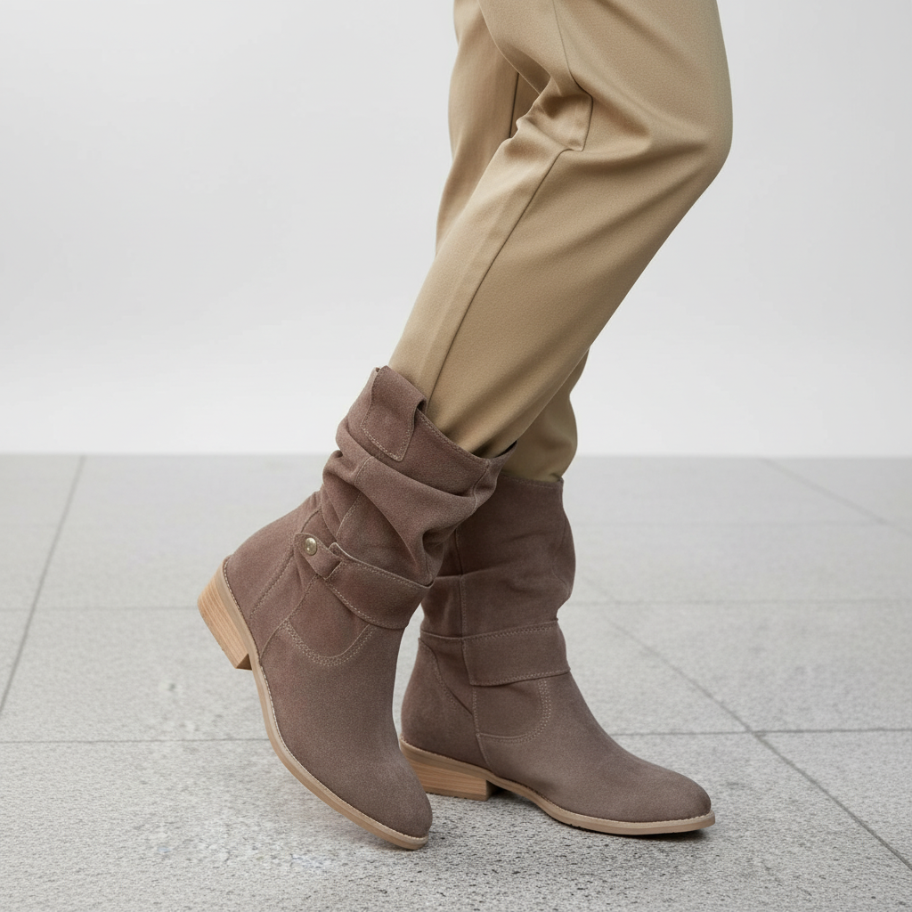 Nova - Women's Slouch Mid-Calf Boot