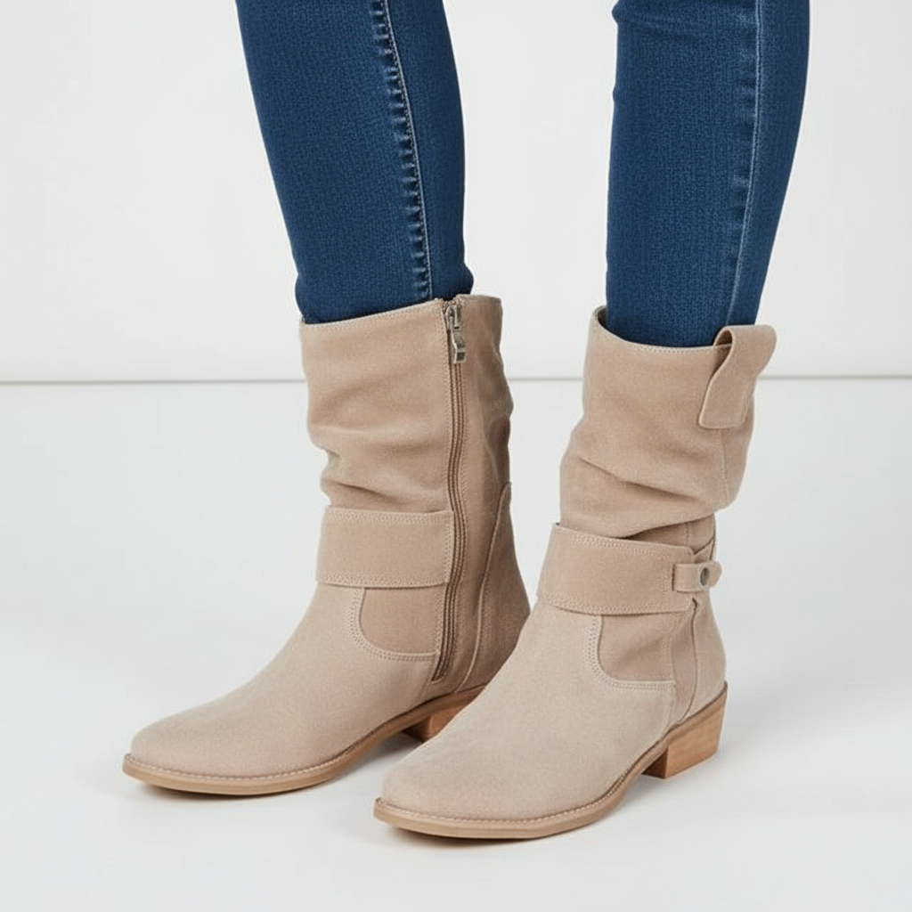 Nova - Women's Slouch Mid-Calf Boot