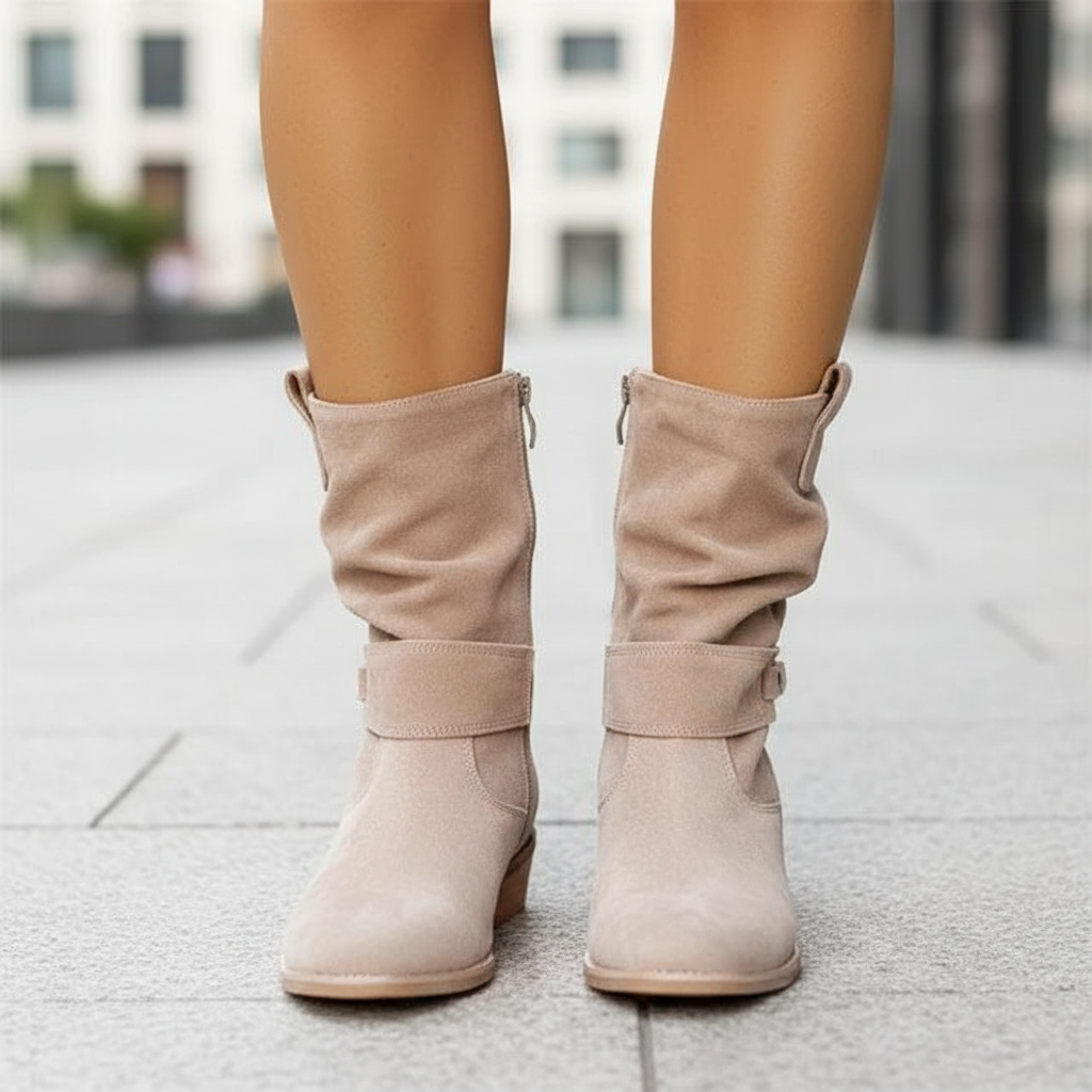 Nova - Women's Slouch Mid-Calf Boot