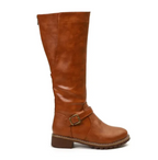 Ophelia - Women's Knee-High Leather Boots