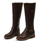 Ophelia - Women's Knee-High Leather Boots