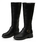 Ophelia - Women's Knee-High Leather Boots