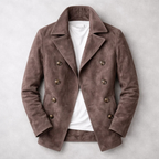 Orson - Men's Double-Breasted Suede Blazer