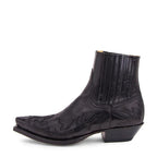 Orson - Men's Scrollwork Leather Ankle Boots