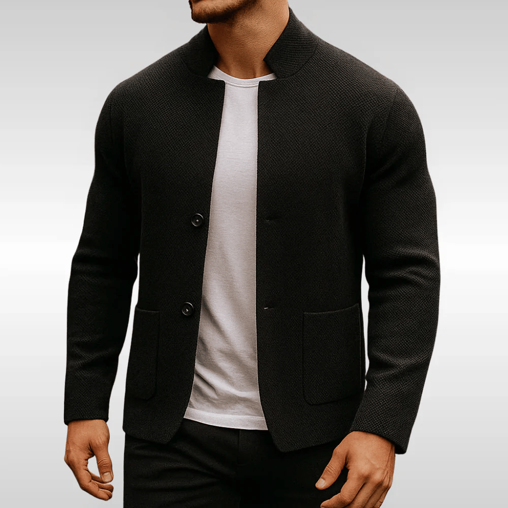 Orson - Men's Textured Knit Blazer