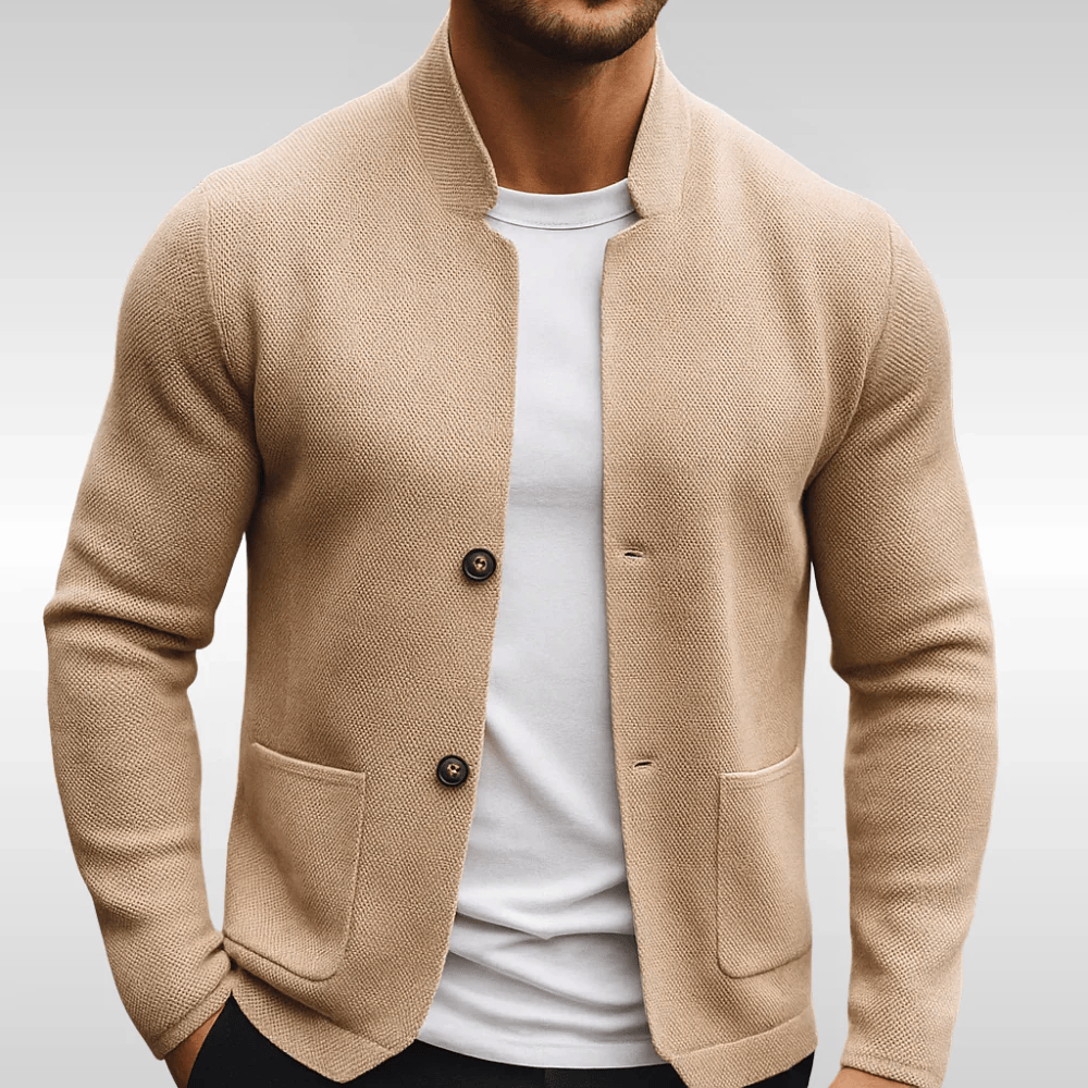 Orson - Men's Textured Knit Blazer