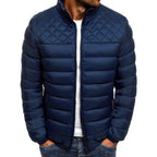 Oscar - Men's Panel Quilted Zip-Up Jacket 4