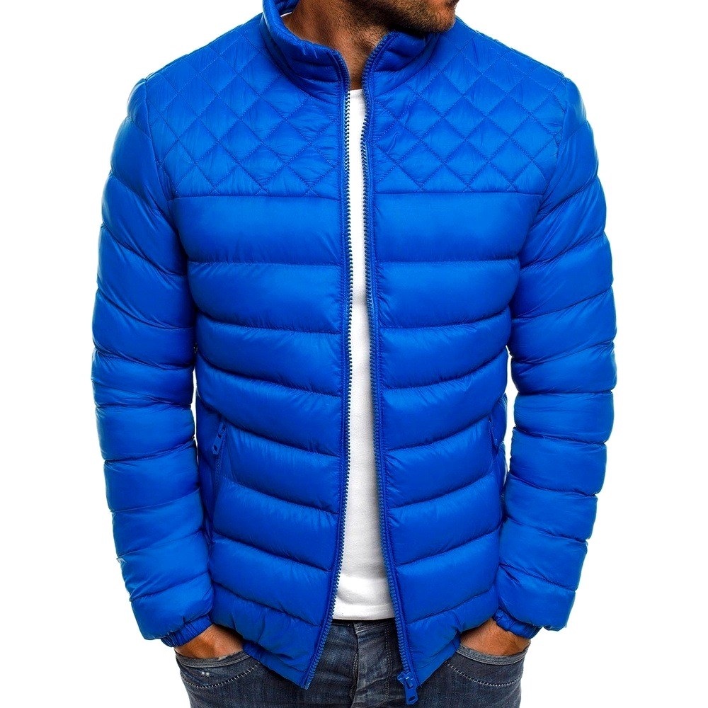 Oscar - Men's Panel Quilted Zip-Up Jacket 5