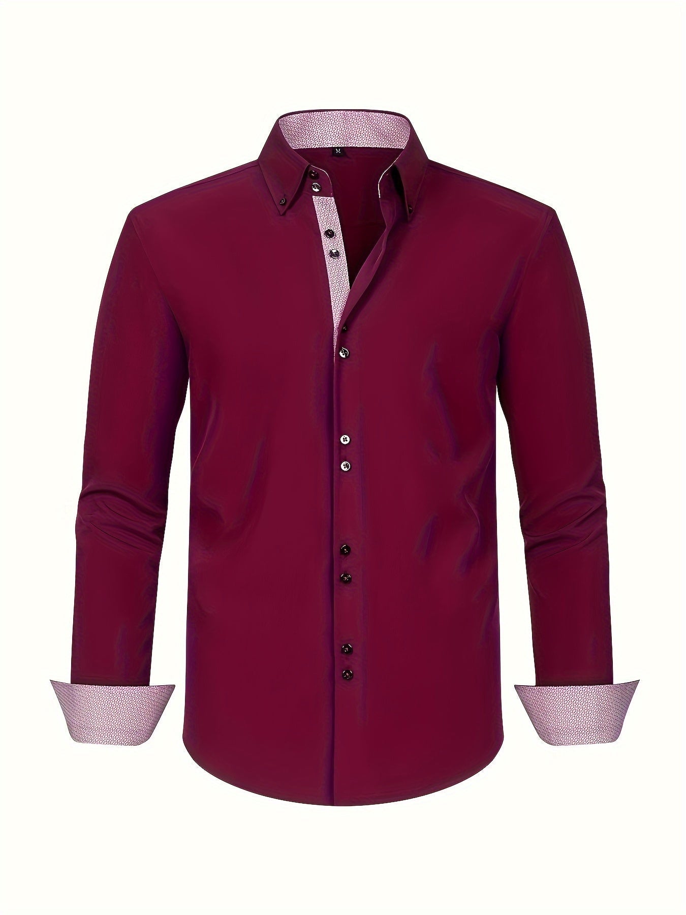 Parker - Men's Lightweight Button-Down Shirt with Contrast Details