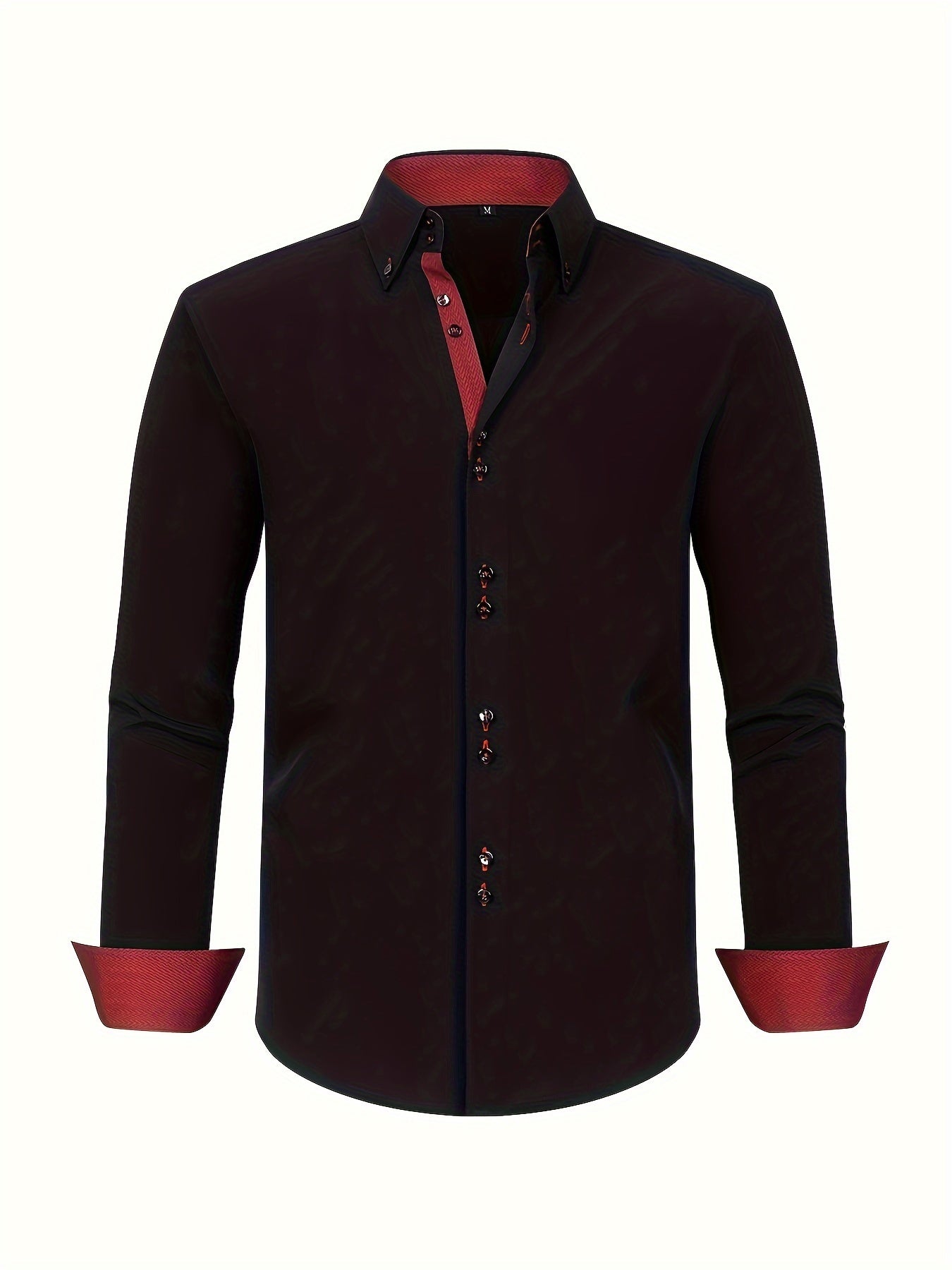 Parker - Men's Lightweight Button-Down Shirt with Contrast Details