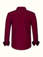 Parker - Men's Lightweight Button-Down Shirt with Contrast Details